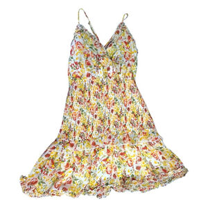 The Clothing Company White Floral Babydoll Sundress Women S Romantic Cottagecore